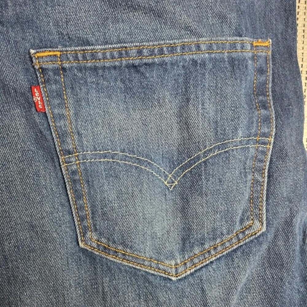 Levis 569 Shorts Men 36 Denim Jorts Baggy‎ Blue Skater Grunge Dad Y2K Light Wash